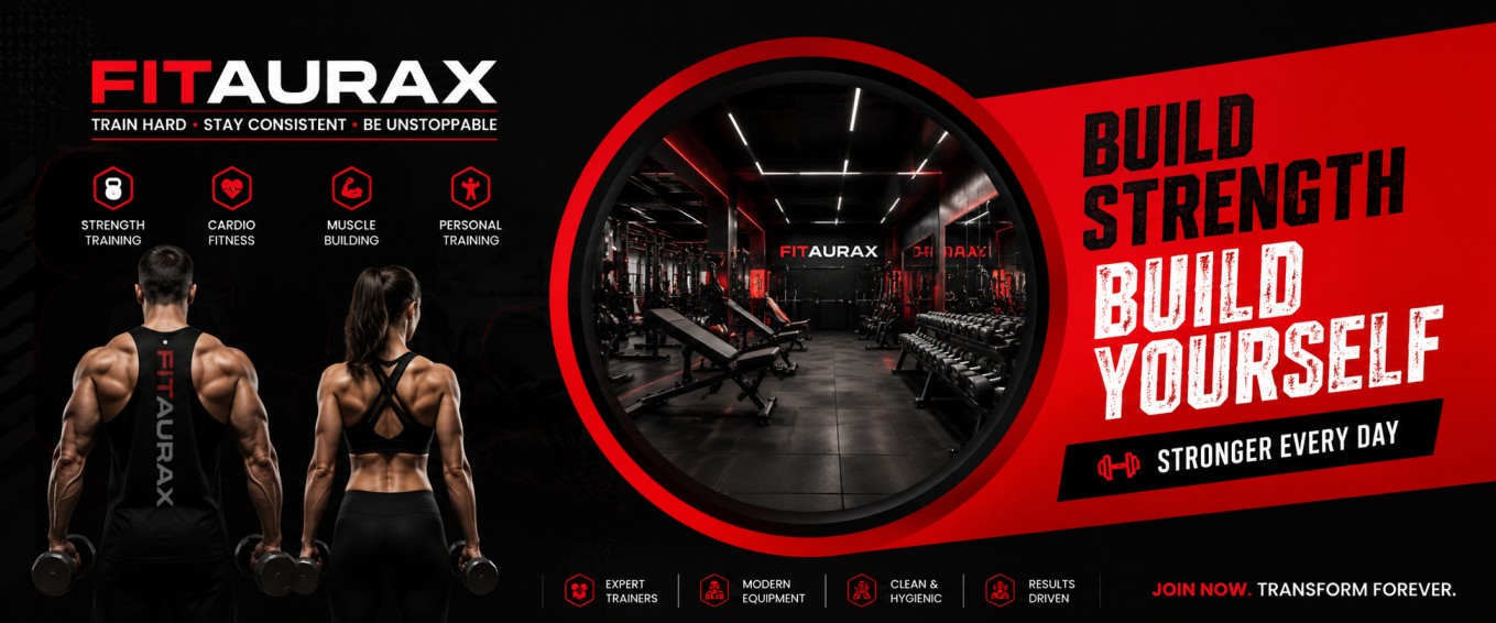 fitaurax / best gym in east patel nagar